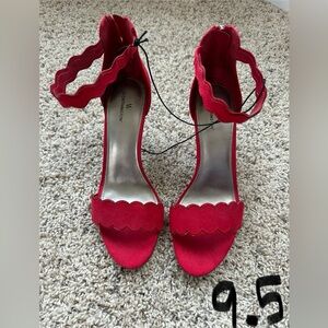 Red high heels